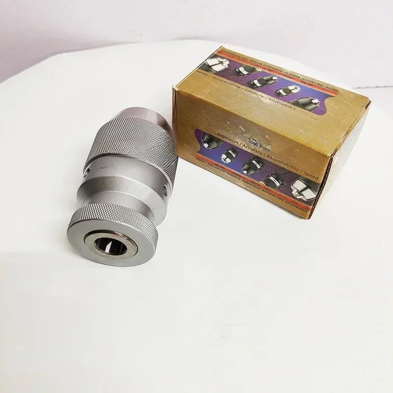 VERTEX Keyless Drill Chucks With Taper Mounted 3-16MM/JT3(12205-2) for Lathe Electric Drill
