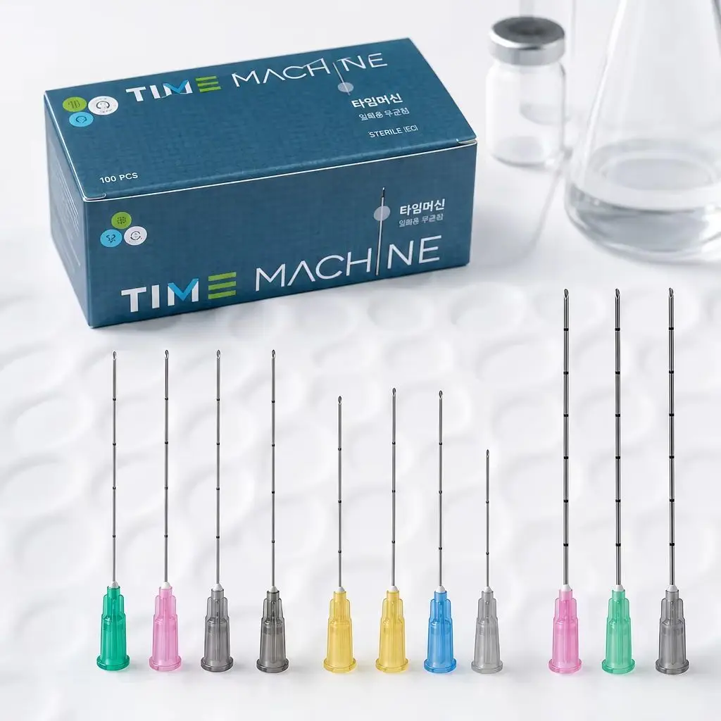 50Pcs/Box Disposable Blunt-tip Cannula 18G 22G 25G 27G 30G Disposable Sterile Package Stainless Steel Blunt Needle