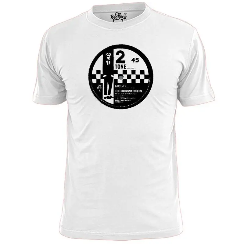 

Mens Body Snatchers Easy Life Label Ska T Shirt 2 Tone