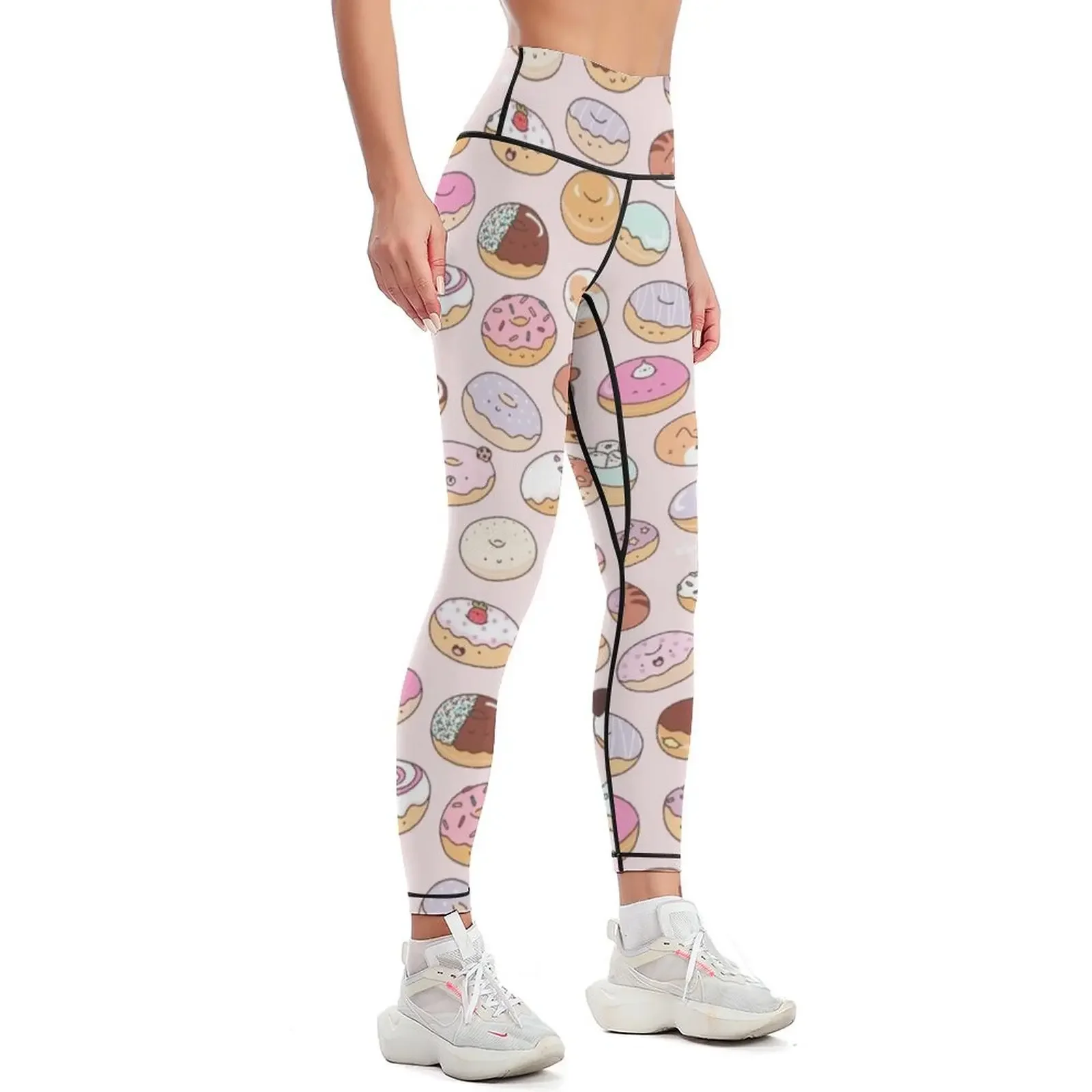 Mmm.. Donuts! Leggings push up legging sport legging gym top Clothing fitness Womens Leggings