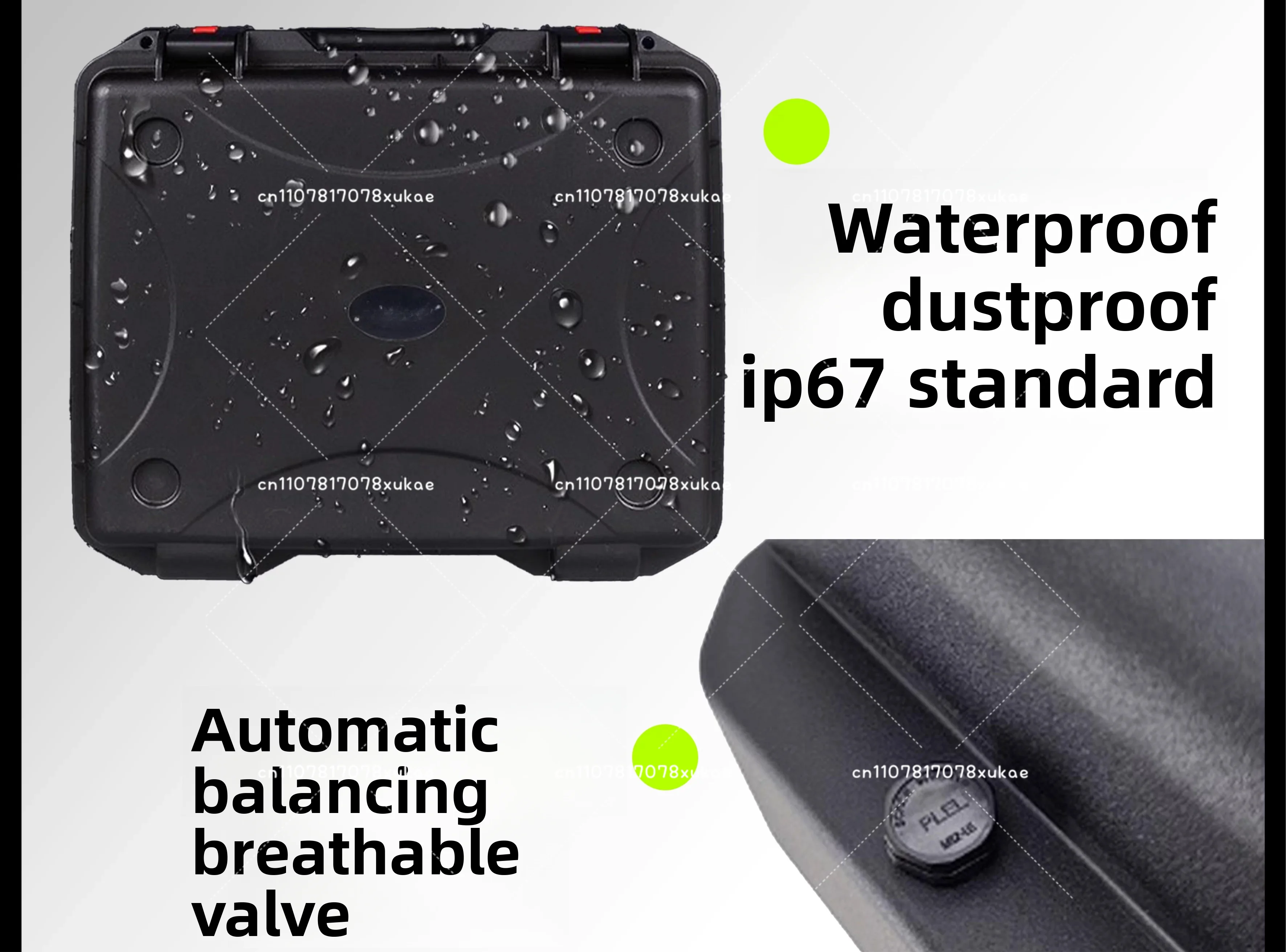 801 Combination Storage Box 8 Microphone 8 Fanny Pack Microphone Fanny Pack Headwear Earphone Monitor Performance Plastic