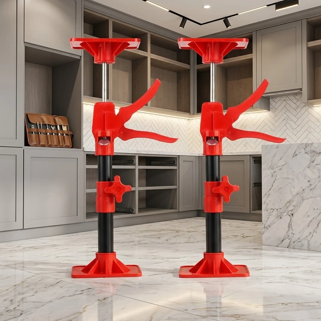 

Heavy Duty Adjustable Steel Prop Jack Telescopic Support Rod Rust Resistant Construction Shoring Post for Concrete Ceiling Drywa
