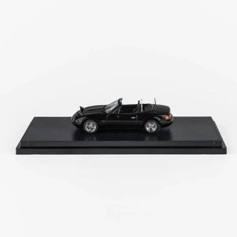 Micro Turbo 1:64 Alloy Model Car MX-5 Eunos Roadster Miata Pandem Rocket Bunny Refitting -Metallic Black