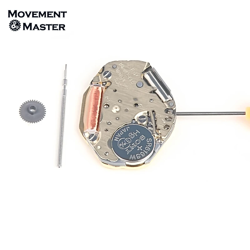 Relógio do movimento Miyota, 1l22, eletrônico, quartzo, 2 mãos, acessórios do relógio, novo