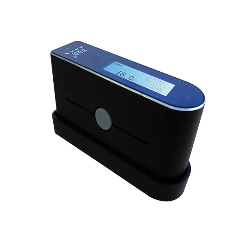 مقياس اللمعان ذو الفتحة الصغيرة WG60G مع هيكل بصريات هندسية قياسي 60 درجة، يتوافق مع CIE، ISO، ASTM، DIN، JND