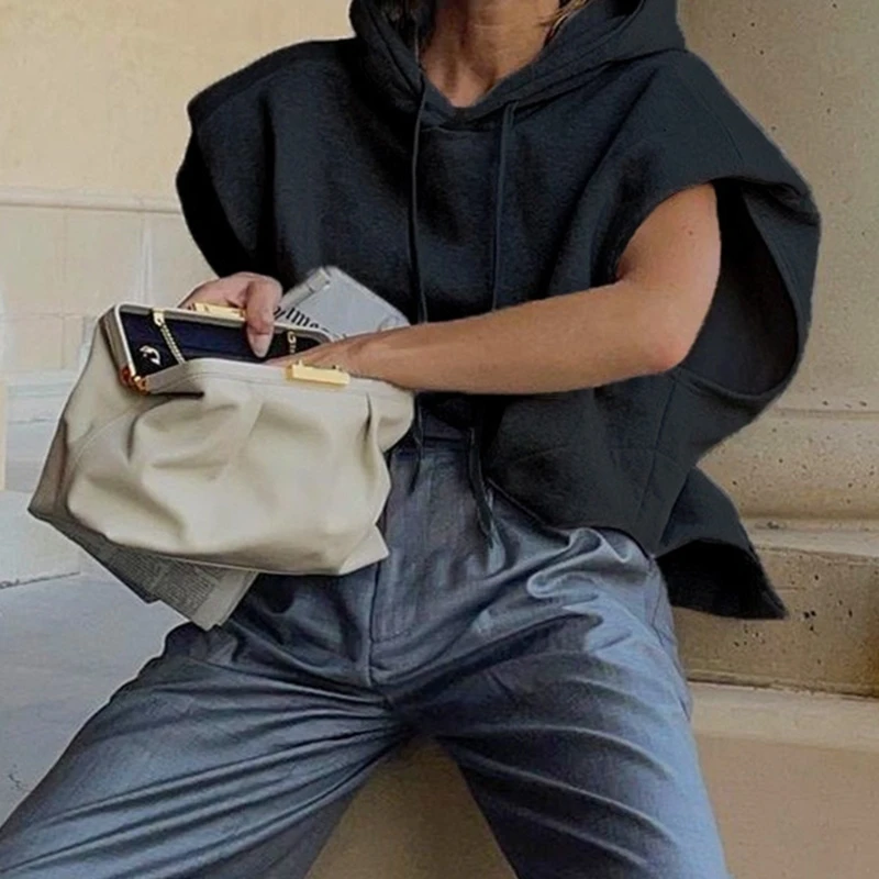 CGGMVCG Sweat à capuche graphique à manches longues avec poche