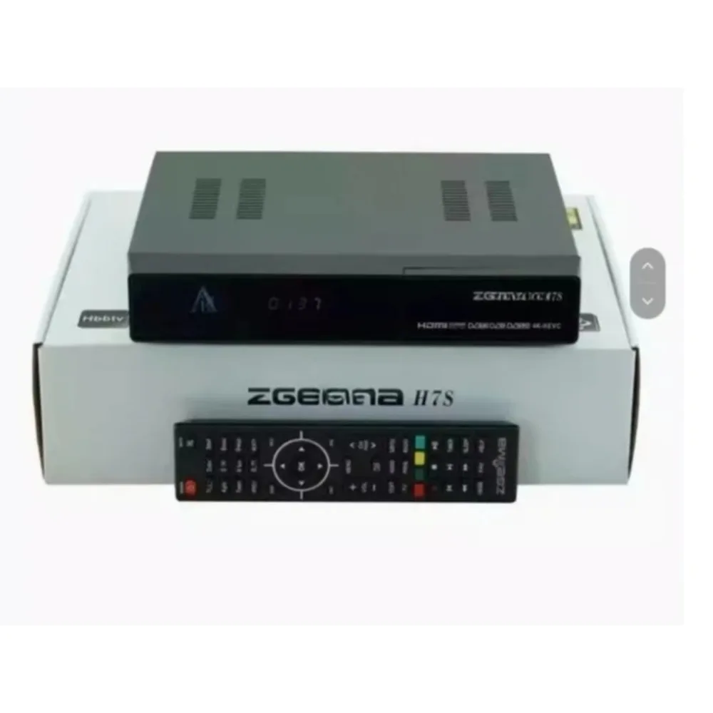 Zge    ma H7S DVB-S2 DVB-T DVB-C HEVC 4K Linux BOX