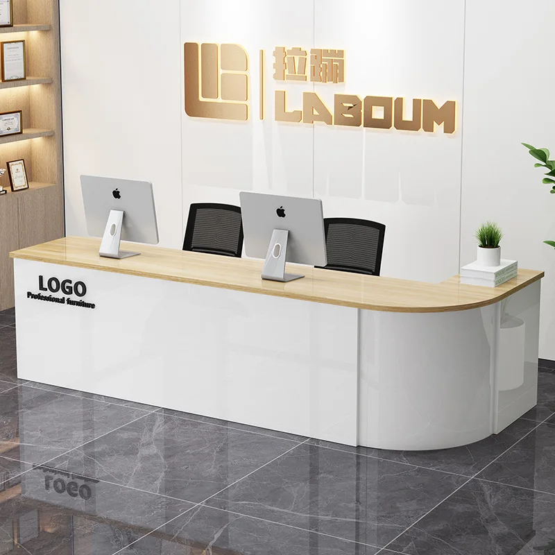 

Salon Business Reception Desk Beauty Luxury Office Simple Reception Desks Modern Round Escritorio De Recepcion Office Furniture