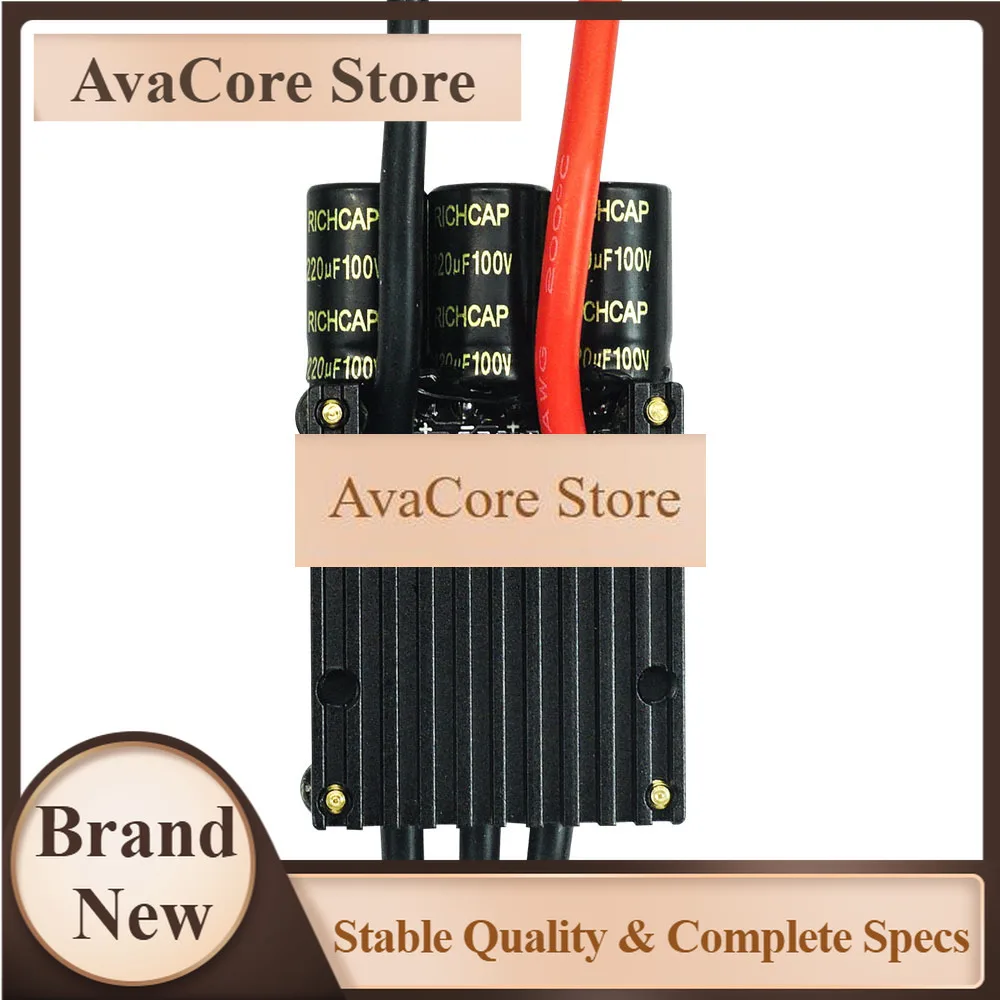 AvaCoreFLIPSKY Mini V6 MK5 With Power Button Base On VESC6.6 With Aluminum Anodized Heat Sink For Electric Skate Electric Bike S