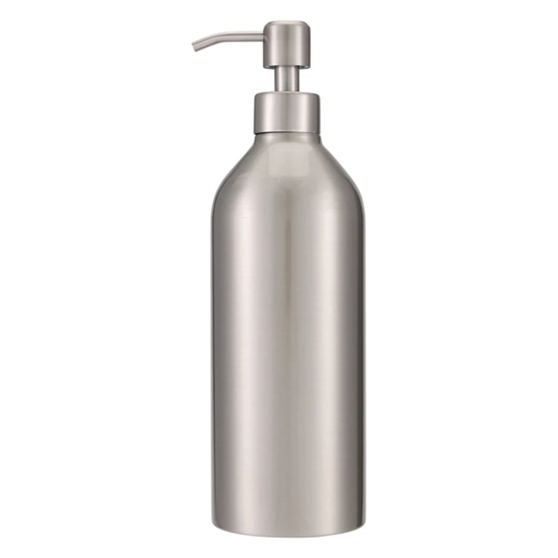 AT14 Soap Dispenser Stainless Steel Bottle Countertop Anti-Rust And Pump Hand Lotion Liquid Dispenser For Kitchen & Bathroom