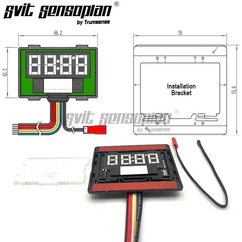 

No Need Touch Design LED Mirror Hand Wave Sensor Switch Time Temperature Stepless Dimming Defog Control Trumsense® K3103B-S7-WV