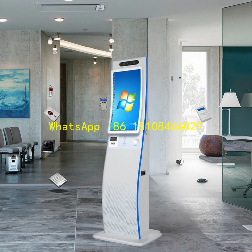 Inquiry Machine Self-Service Form Filling Function Hospital Social Security Card Processing Payment Kiosk Single Touch Screen