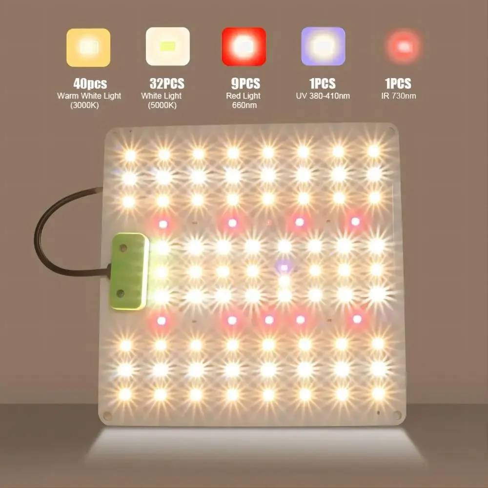 Newest 65/85/120W Ultra-thin Full Spectrum LED Aluminum Growing Light Dimmable Grow Lamp for Greenhouse Plant Grow Lighting Hot