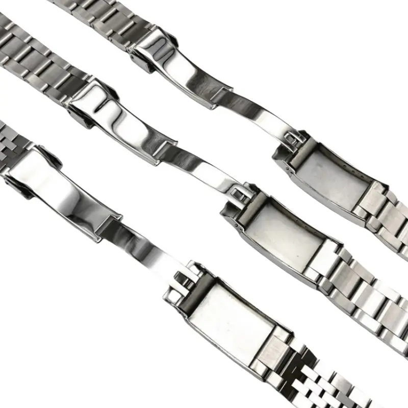 Jubilee Silver Screw 19mm Stainless Steel Oyster Curved End Watch Straps Bands for Sxns80 Snxs79 Snxs79k snxs77k Snxs73 SKX5