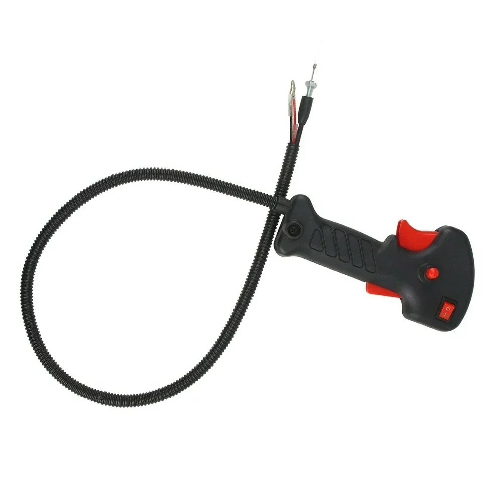 Strimmer Trimmer Handle Switches Throttle Trigger Switch Control With Throttle Cable For Strimmer Brush Cutter Garden Supplies