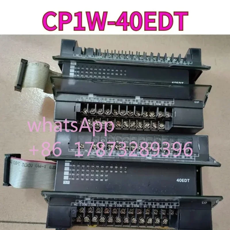

Used CP1W-40EDT extended input and output module
