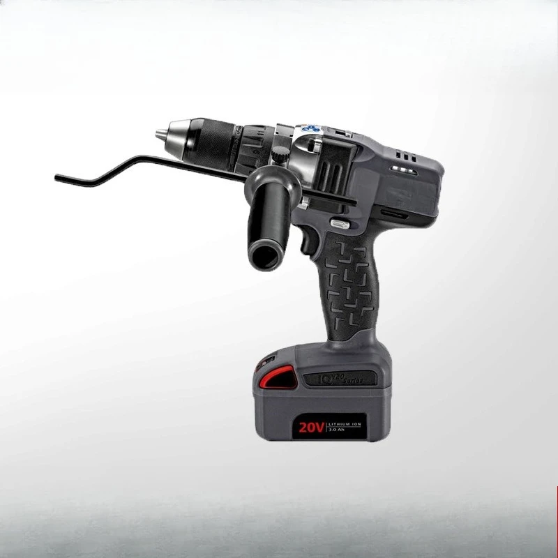 20V 1/2 inch chuck lithium battery drill/screwdriver, bare metal/two batteries and one charging set