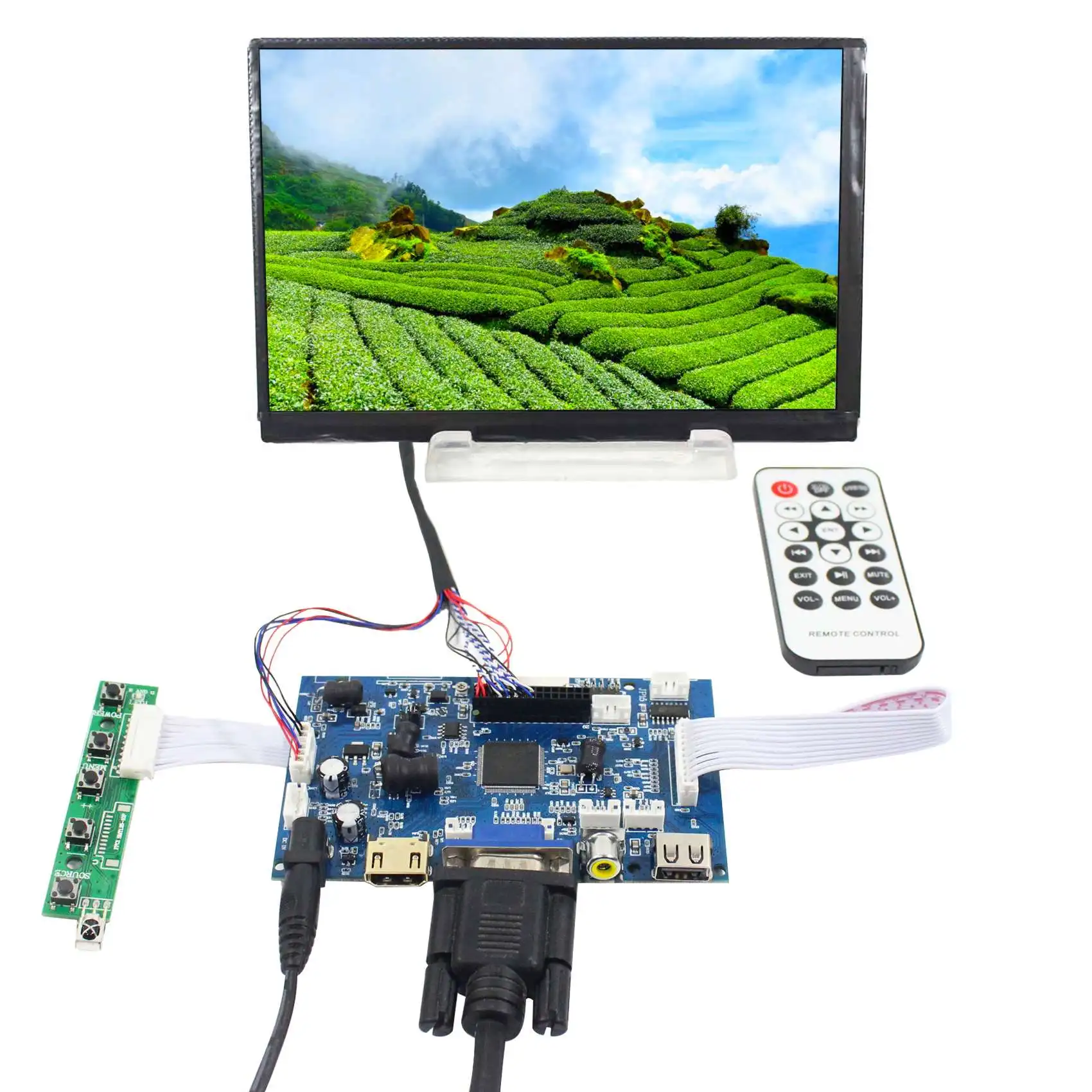 

HD MI Auto Brightness LCD Controller Board 7 in N070ICG-LD1 1280X800 LCD Screen