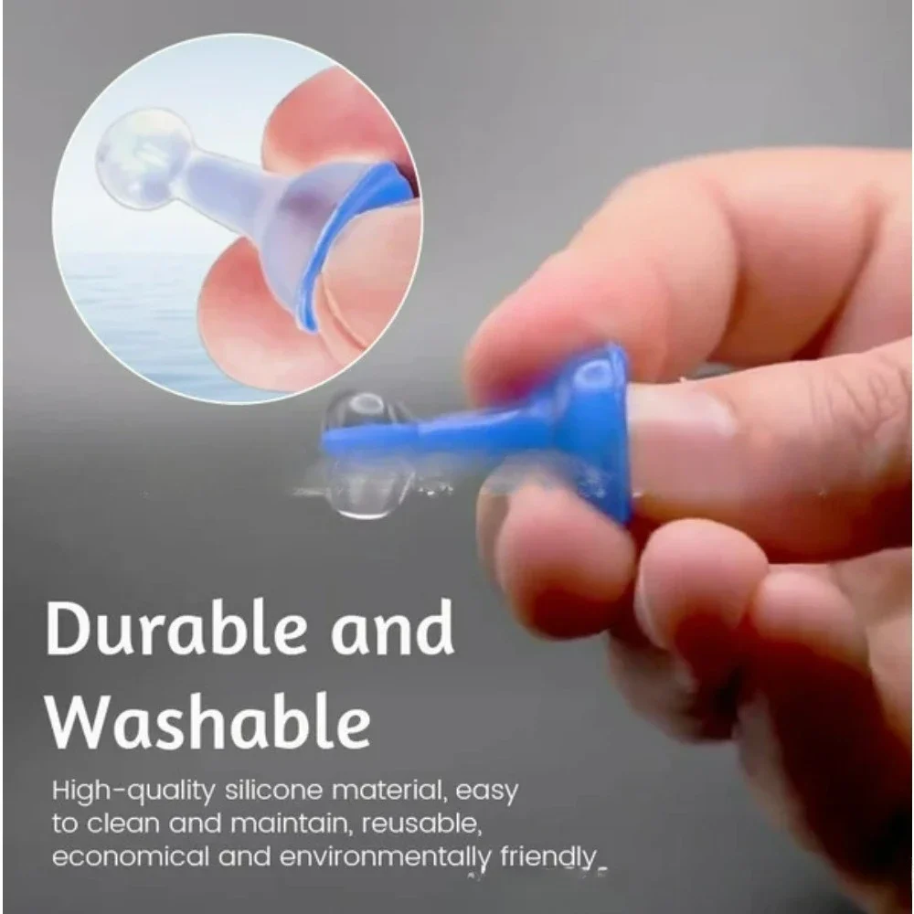 Super Soundproof Soft Silicone Earplugs Noise Cancelling Sleep Anti Snoring Reusable with Press Storage Case Travel Study