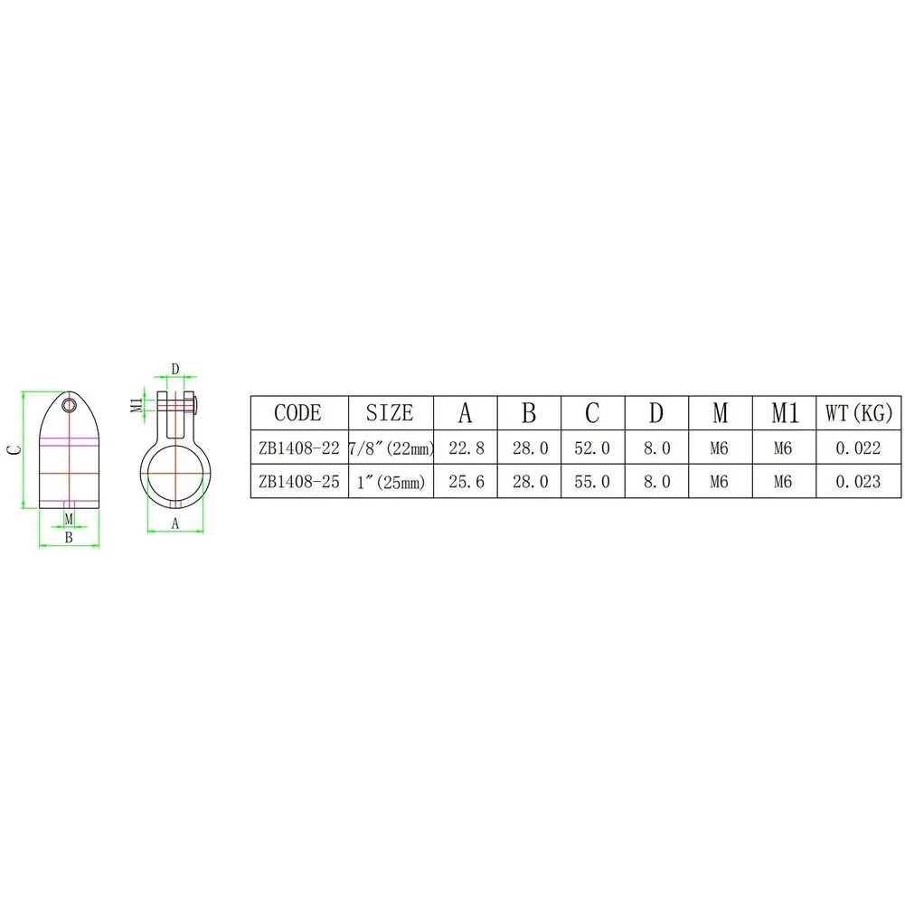 

Boat For Bimini Top Nylon Fitting Set 16 pcs High Strength Lightweight Rust Resistant for Marine Environment Use