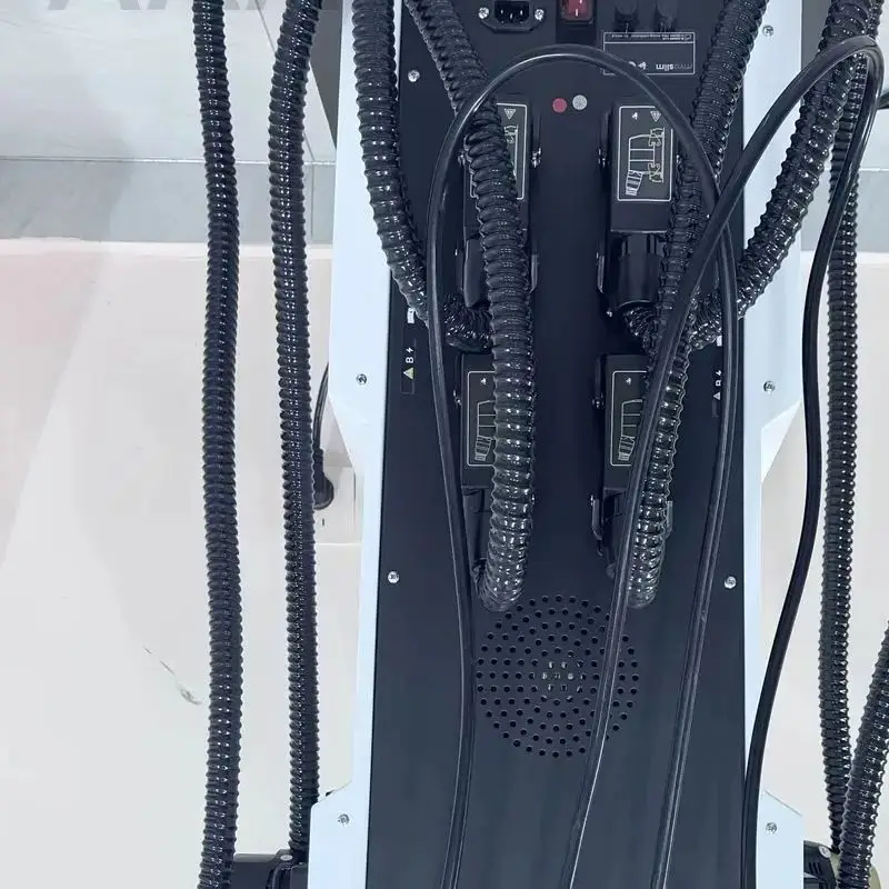 

Аппарат для коррекции фигуры и лица HI-EMT MYOSlim Neo 15 Tesla 6500W с роликовой технологией, для снижения веса и энергетической стимуляции мышц, SPA-устройство