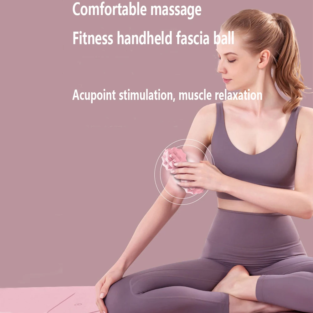 TPR Verhoogde Punt Fascia Mass - Yoga Fitness Ball recensie en prijs