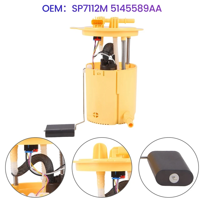 Car Fuel Pump Module Assembly For Jeep Grand Cherokee 3.0L V6 2014-2019 SP7112M 5145589AA