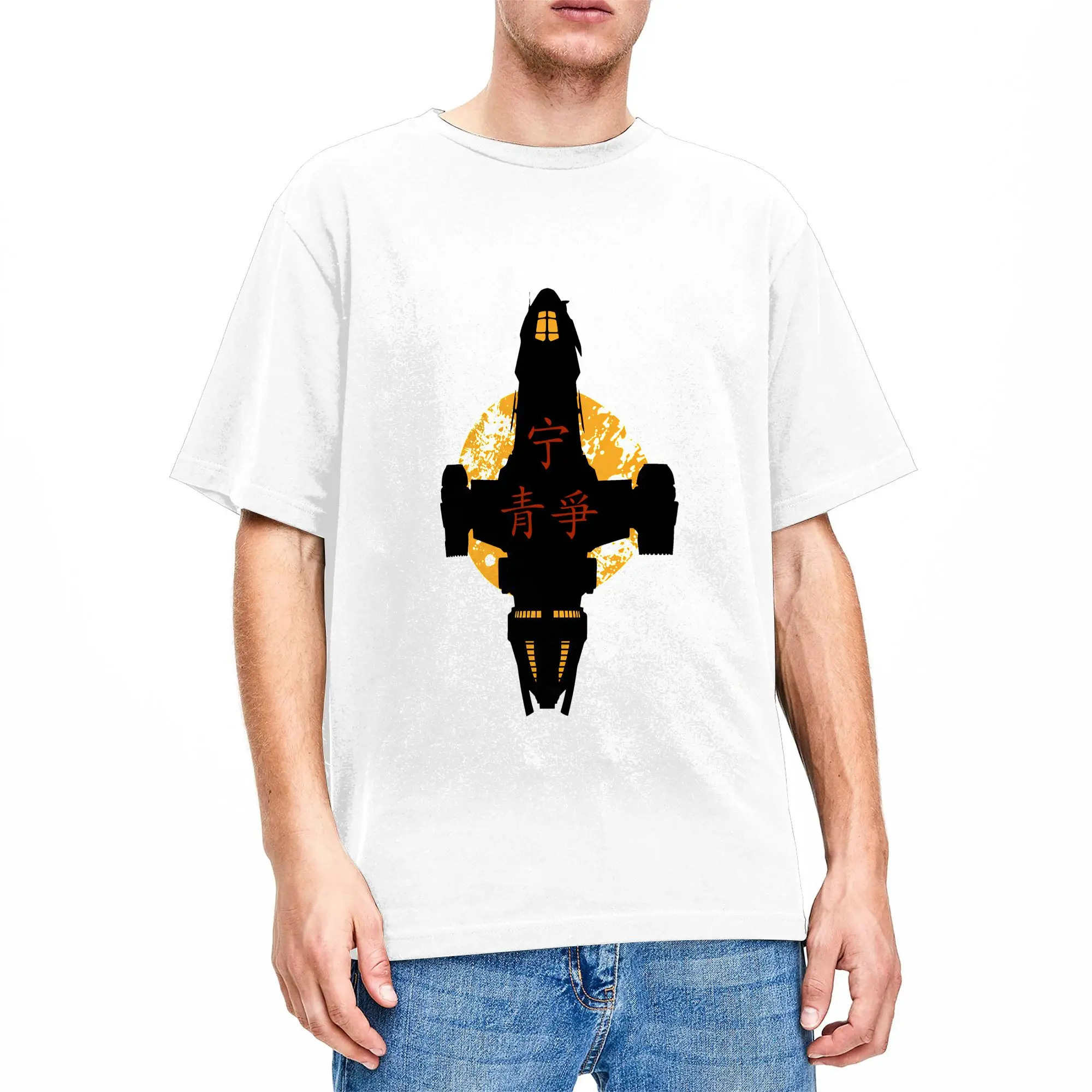 Firefly Serenity T Shirt Summer  100 Cotton T Shirts For Men Novelty Casual Tee Shirt Short Sleeves Vintage Tops