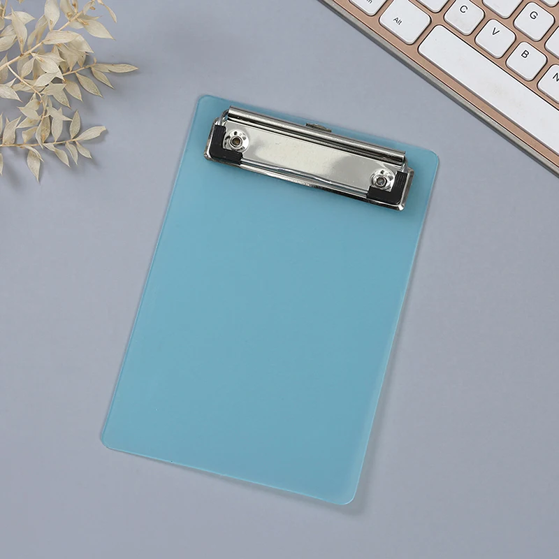 

Simple A6 Bill Clipboard Loose-leaf Notebook Memo Pad Writing Pad Clips Paper Holder Office School Supplies