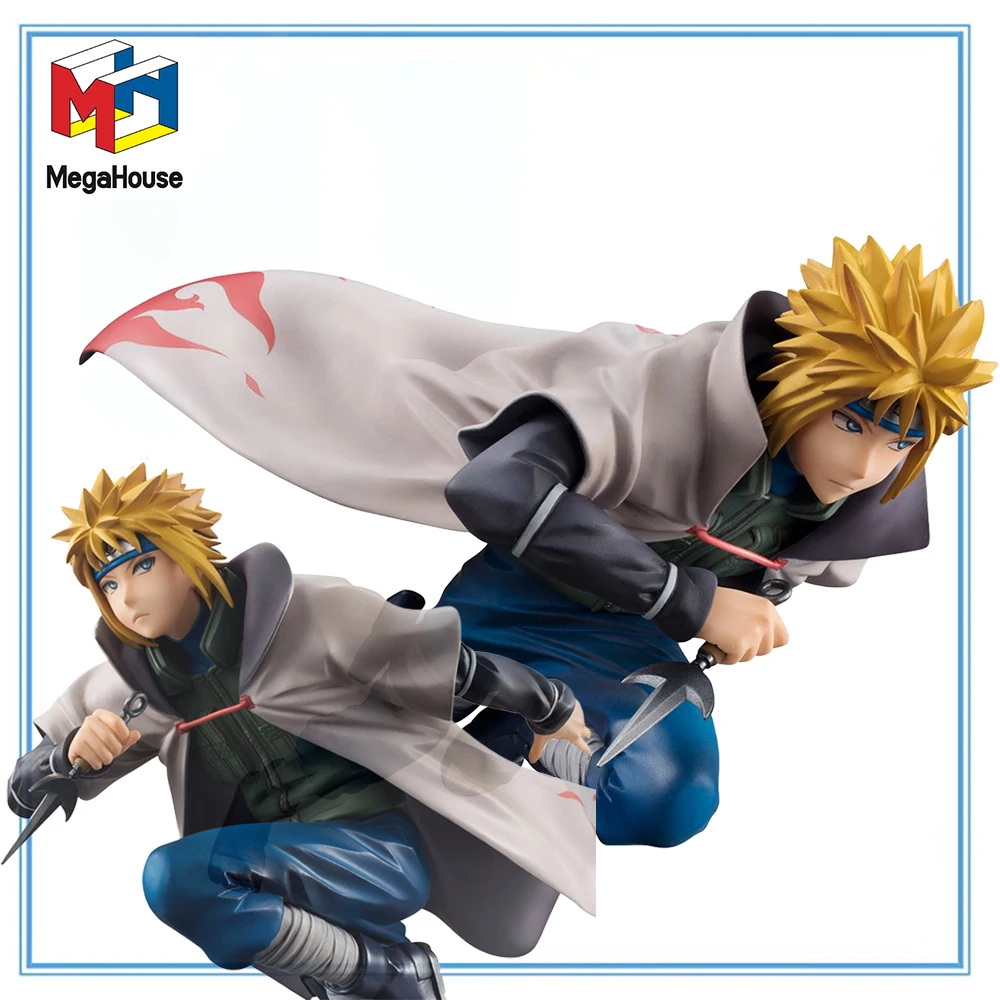 

100% оригинал в наличии MegaHouse G.E.M. Наруто Шиппуден Намикадзе Минато Коллекция Серия Аниме Фигурка Модель Украшения