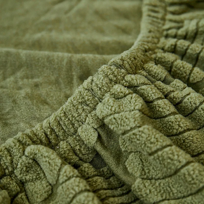 مقاومة للماء العالمي مقعد أريكة يغطي شاملة عدم الانزلاق الأريكة Silpcover الجاكار الصوف L-شكل كرسي صالة غطاء