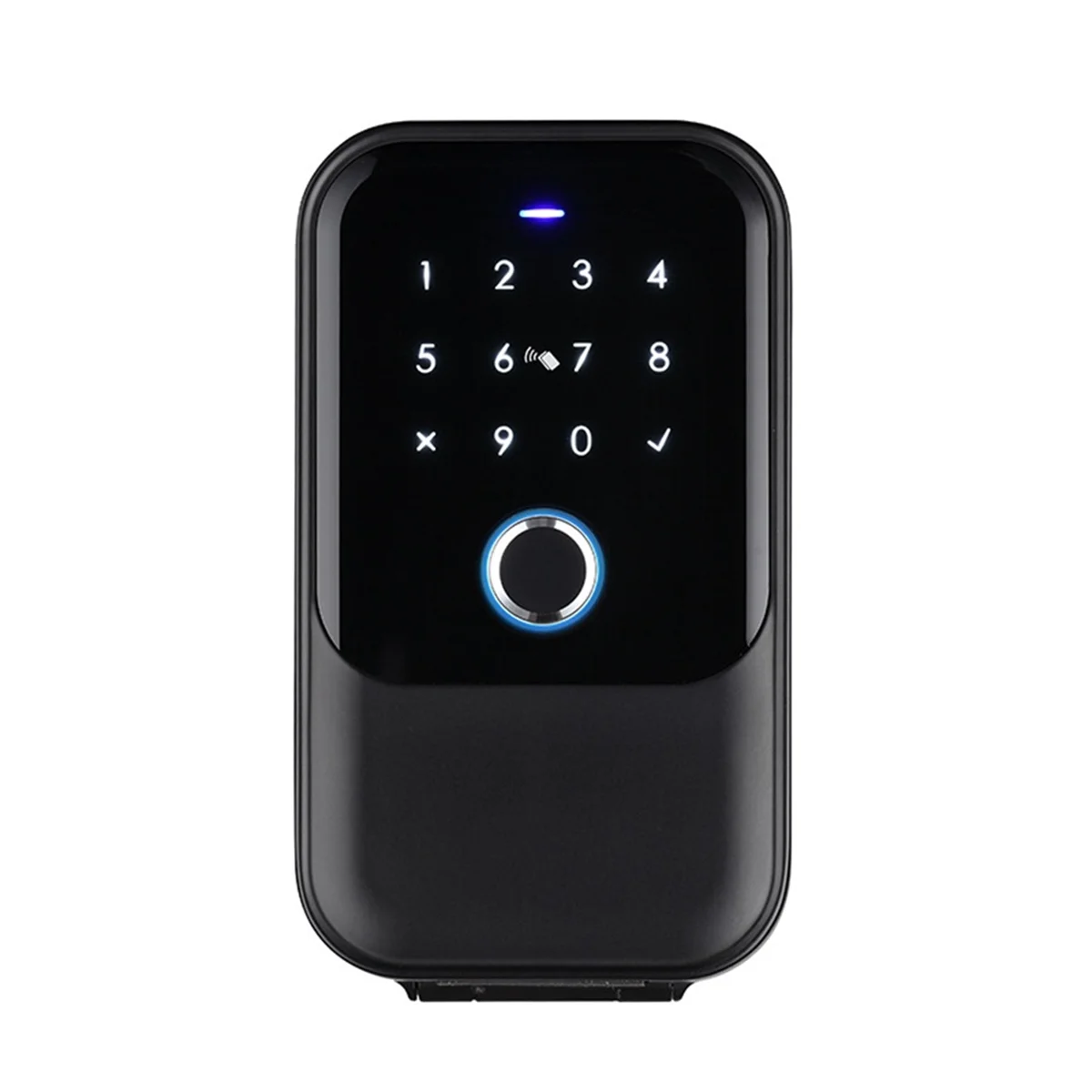 

Waterproof Cover Safe Tuya Code Fingerprint Bluetooth Wifi Smart Key Box App Remote Wall Mount Combination Door Lock Box