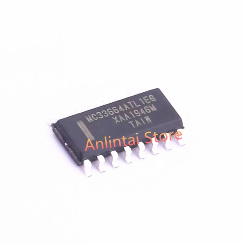 5PCS  MC33664ATL1EG  SOP-16  Transceiver 4Mbps Automotive AEC-Q100 TRANSFORMER PHYSICAL LAYER