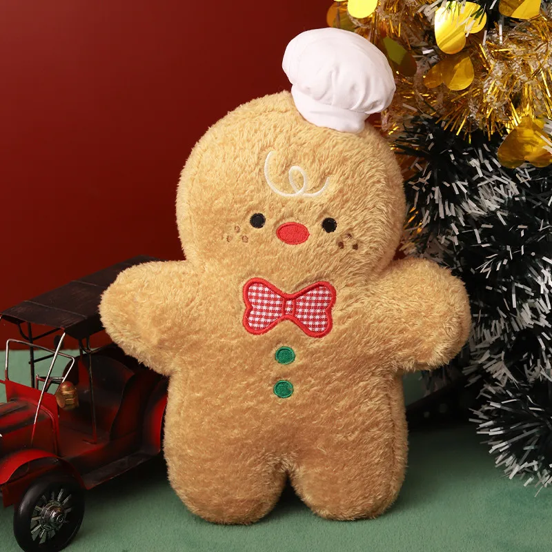 Kreative Weihnachten Serie Puppe Lebkuchenmann Weihnachtsmann Schneemann Weihnachtsbaum Glocke Kerze Stofftier Weihnachten Homedecor Spielzeug