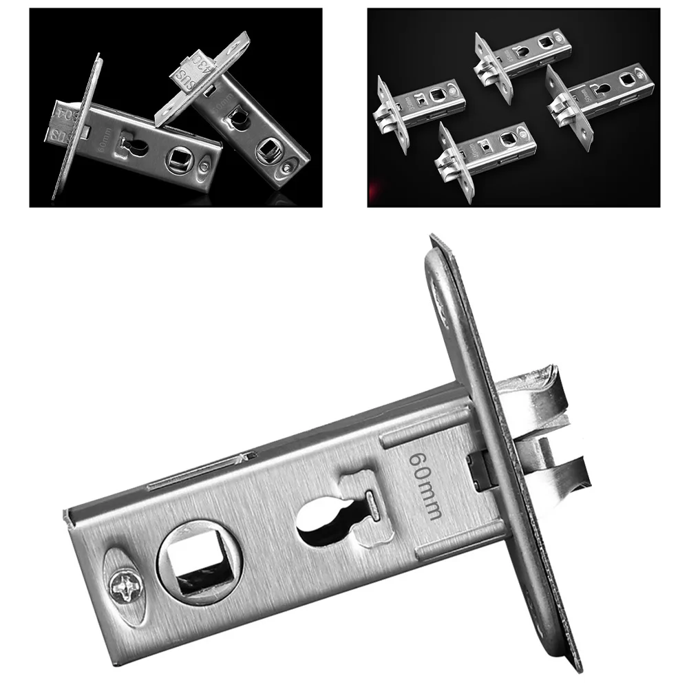 

Door Lock Core Tubular Latch Internal Bolt Facility Sprung Catch Lock Core Tongue Lockcase Fitting Bathroom Insert Core Hardware