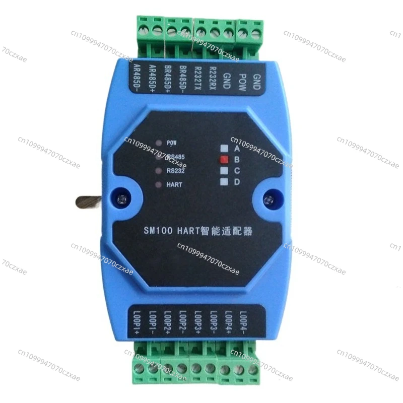 HART To MODBUS HART Protocol Converter, HART To RS485 To 232 SM100-B