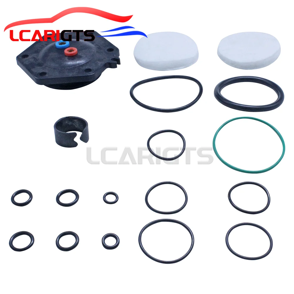 1set kit di riparazione del compressore della sospensione dell\'aria per Land Rover Discovery 3 per Range Rover Sport 2005-2009 LR023964 RQG500090