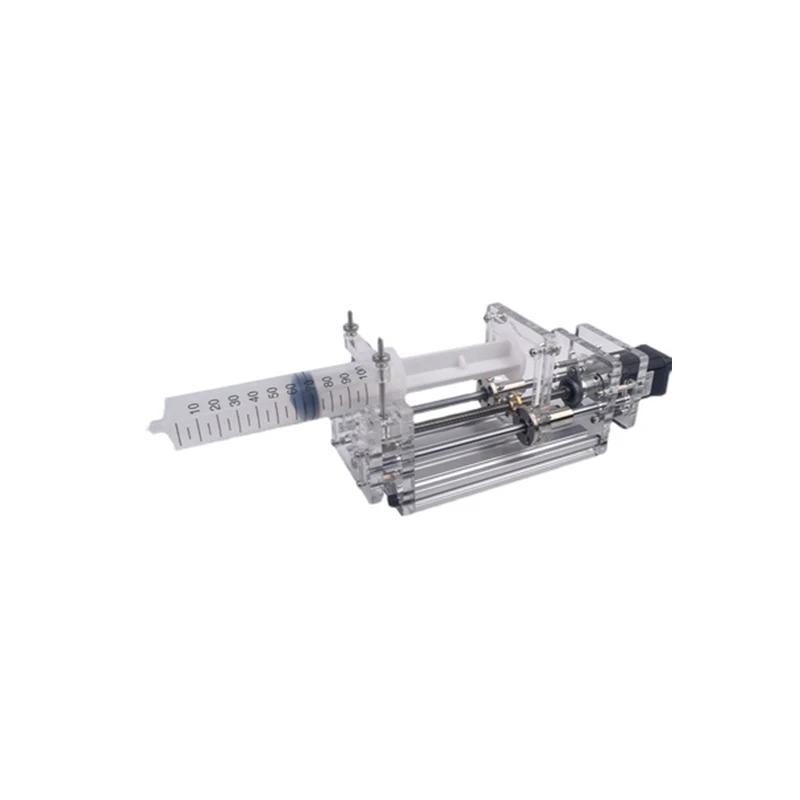 1-150ML Laboratory Micro Injection Pump Desktop Electric Precision Acrylic Propulsion Pump DC 12V Liquid Drip Machine