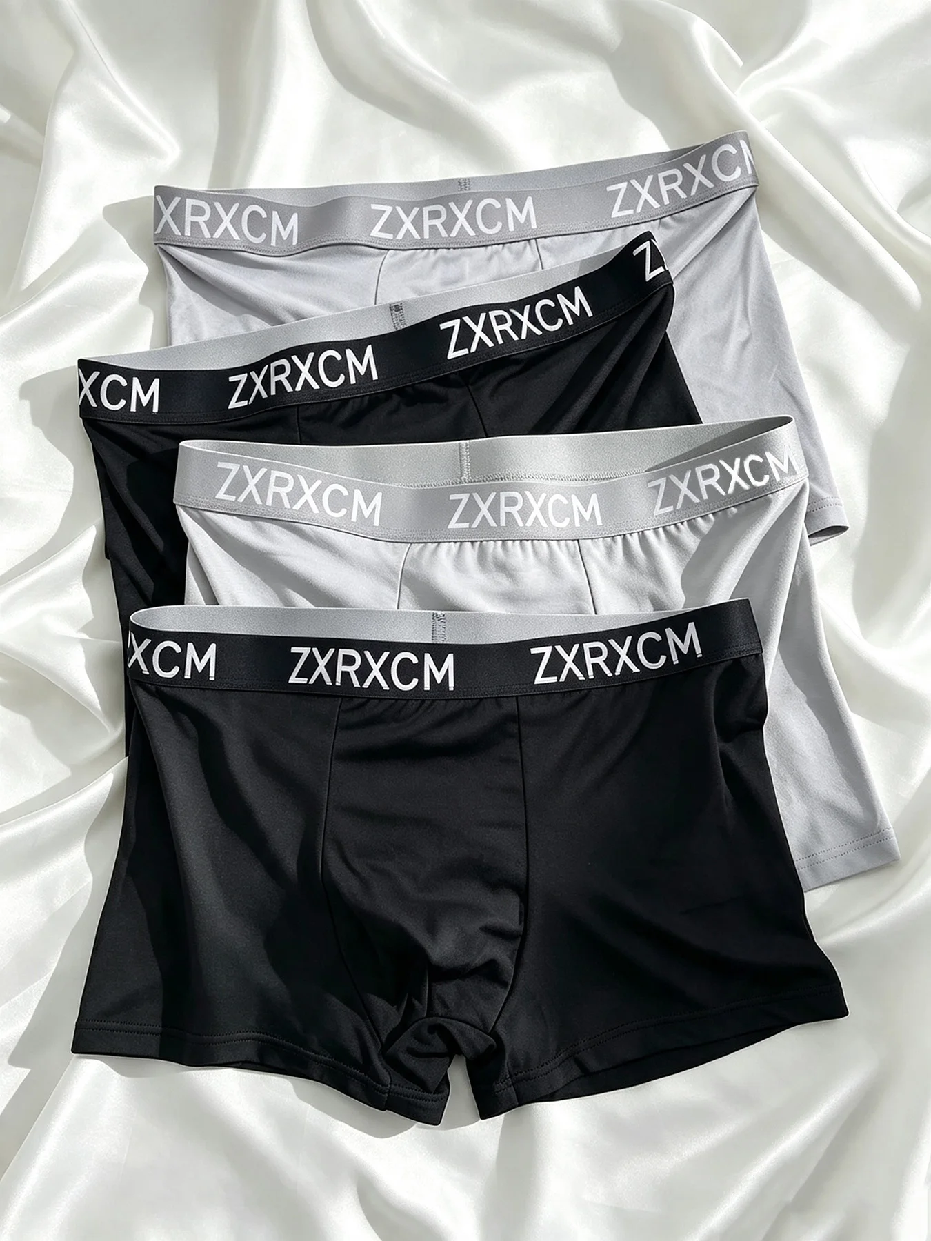 Underwear - 4 Adet Erkek İç Çamaşırı Harfli