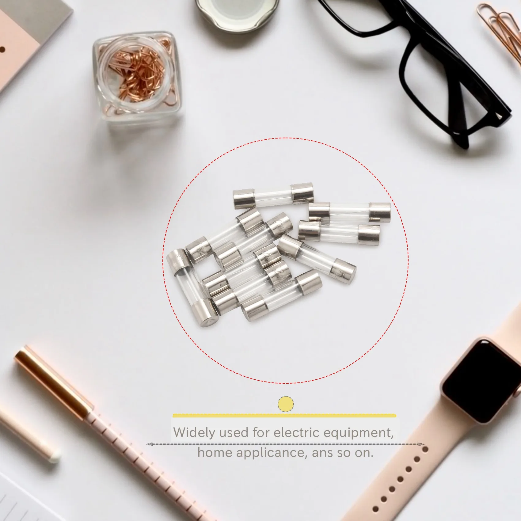 10 ชิ้น 250 โวลต์ 0.2A 200mA Quick Fast Blow ฟิวส์แก้วหลอด 5 มิลลิเมตร x 20 มิลลิเมตร