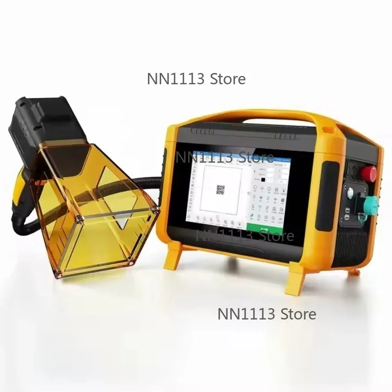 

Portable Handheld Fiber Laser Marking Machine for Home Use Supports Various Graphic Formats-DXF PLT BMP AI DWG DST