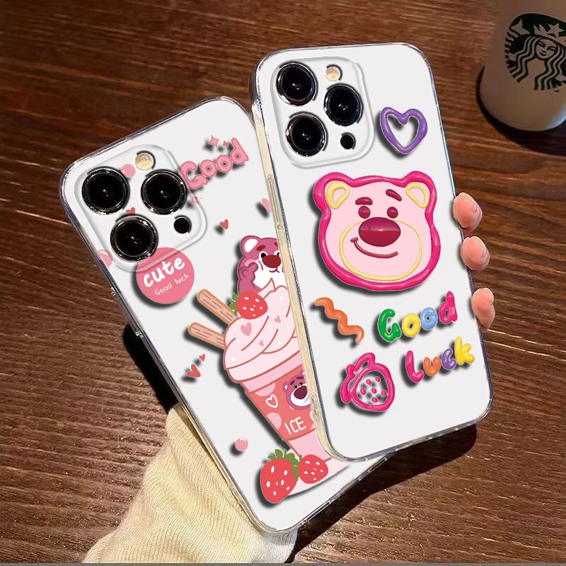 E25 Lotso Soft Case for LG K71 K8 Plus K9 Lite Q510 K92 Q92 Stylo 6 7 V40 V50 V60 Velvet G9 X4 Q61 Q60