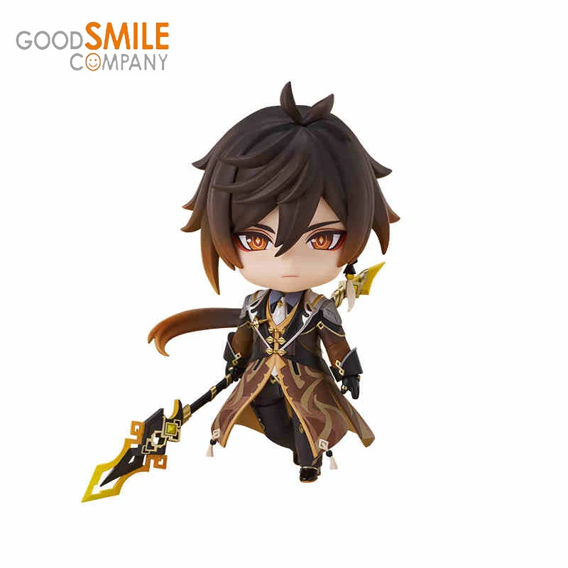 100% Original Genshin Impact Good Smile No.2582 Zhongli GSC Genuine Anime Characters Figures Collection Statuette Genuine Gift