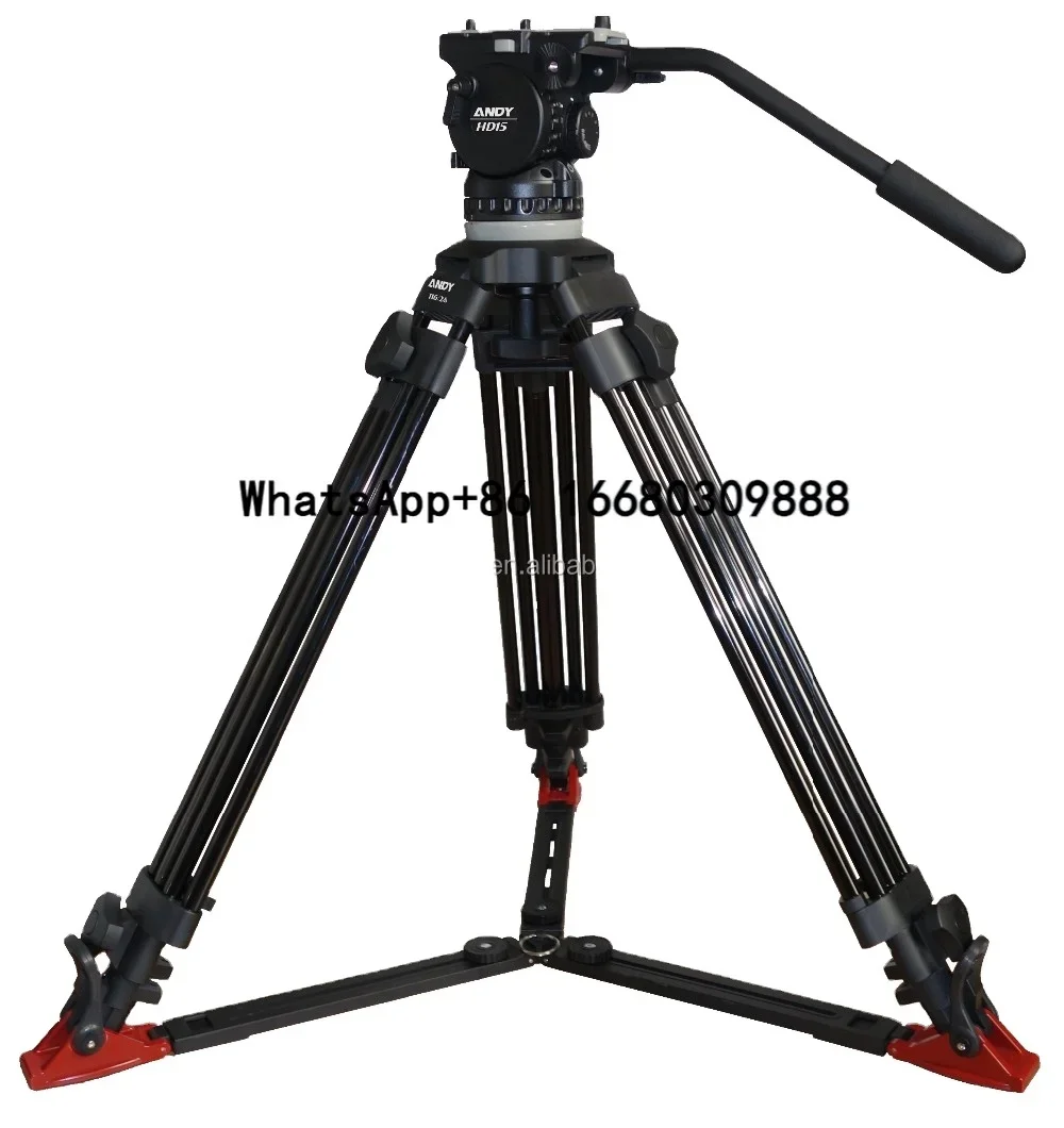 

Crane Accessories 15kg Payload Aluminum Alloy Tripod for Digital Video Shooting