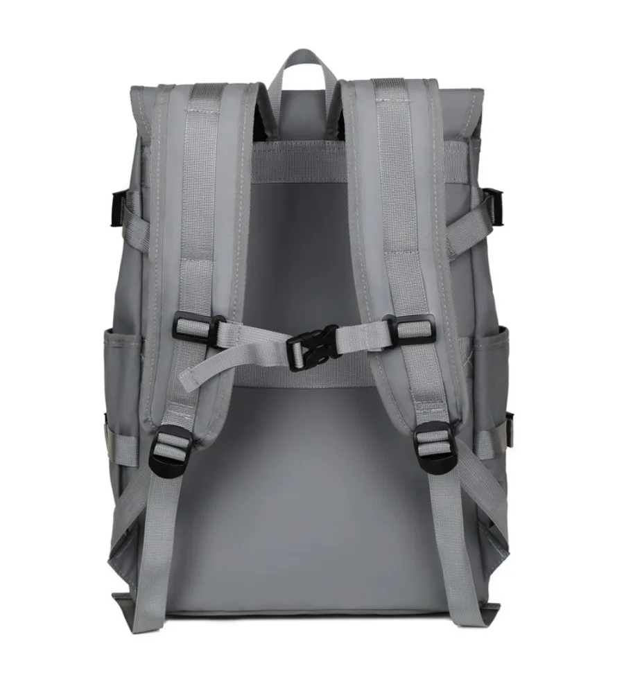 Outdoor commuter computer backpack fashion college bag men's backpack can be set with tie rod