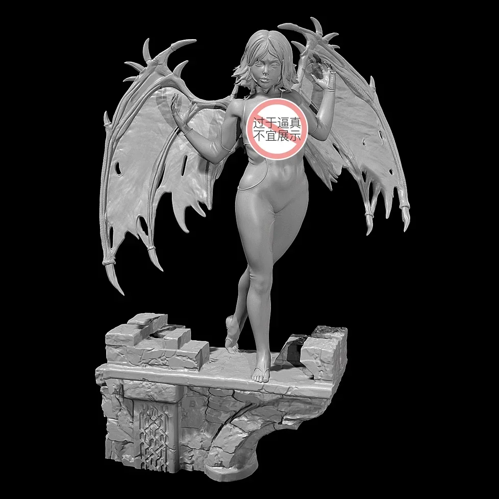

50mm 75mm Resin model kits figure beauty colorless and self-assembled 3D Printing TD-6908/3D