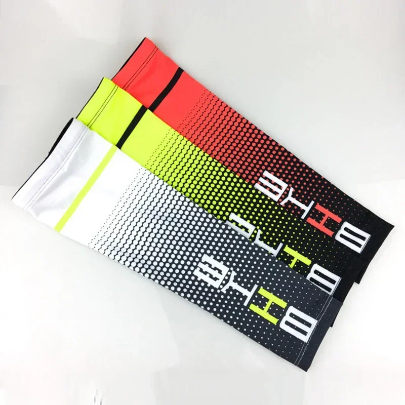 1 Pair Cool Men Cycling Running UV Sun Protection Cuff Cover Protective Arm Sleeve Bike Summer Style Sport Arm Sleeves Sunscreen