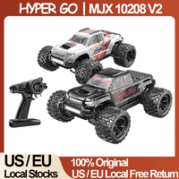 MJX 10208 V2 RC Car 4WD 1/10 Hyper Go 60KM/H 80KM/H Brushless Off-Road Vehicle 2.4G Remote Control Drift Monster Truck RC Toys