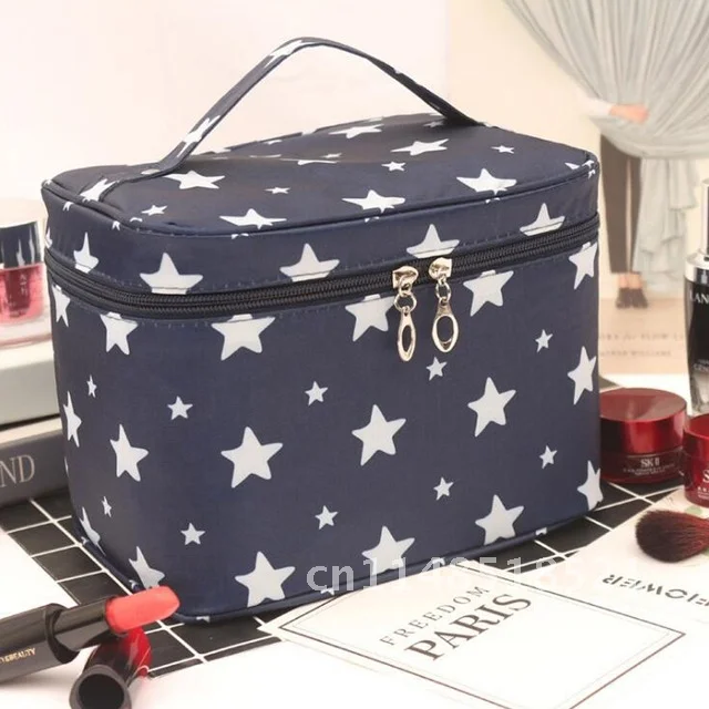 

Portable Waterproof Travel Women Makeup Bag High Capacity Toiletries Organizer Storage Cosmetic Cases Zipper Wash Beauty Pouch