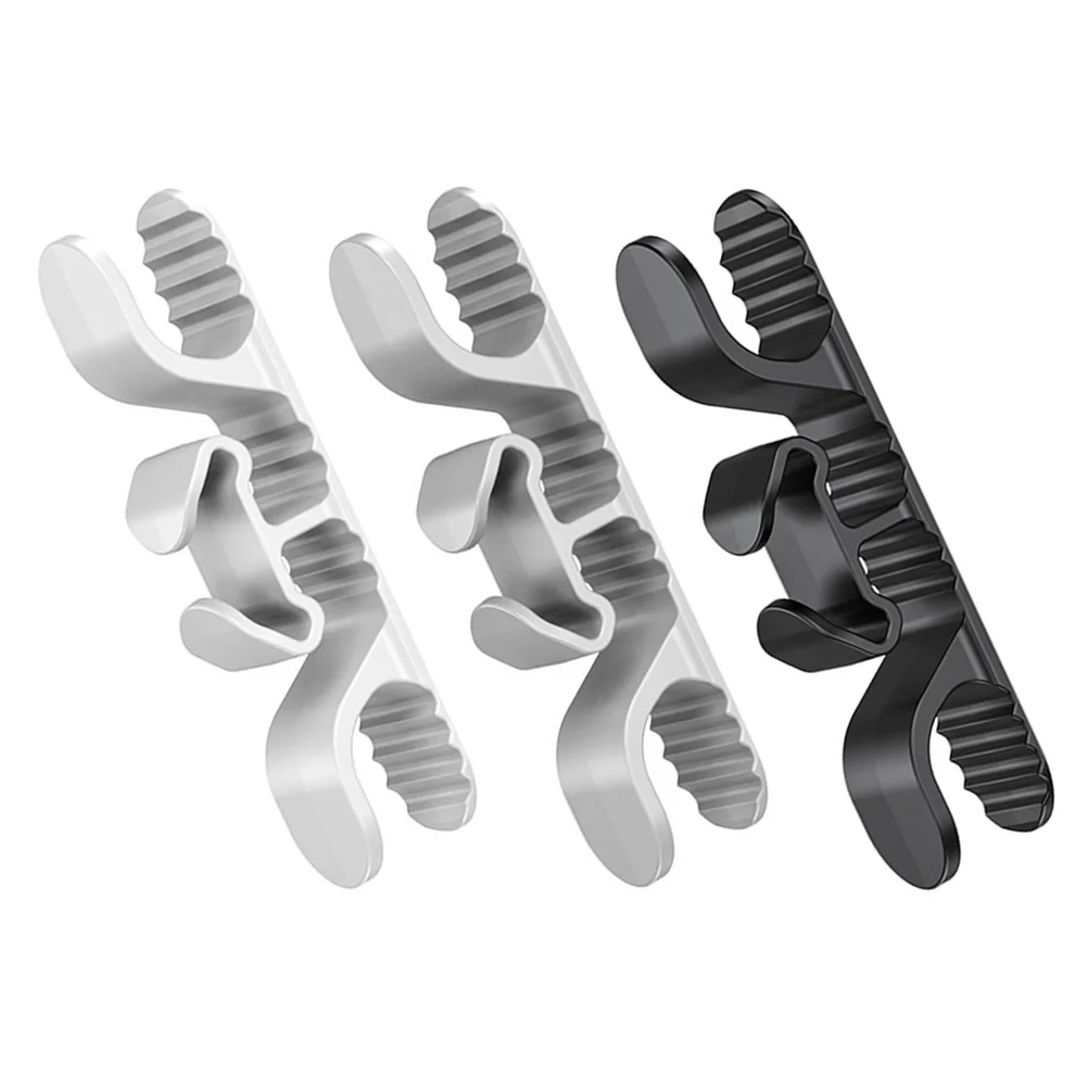 

3 Pcs Cable Finishing Hook Organisers Cord Holder Organizer Wire Appliance for Appliances Power Supply Cables